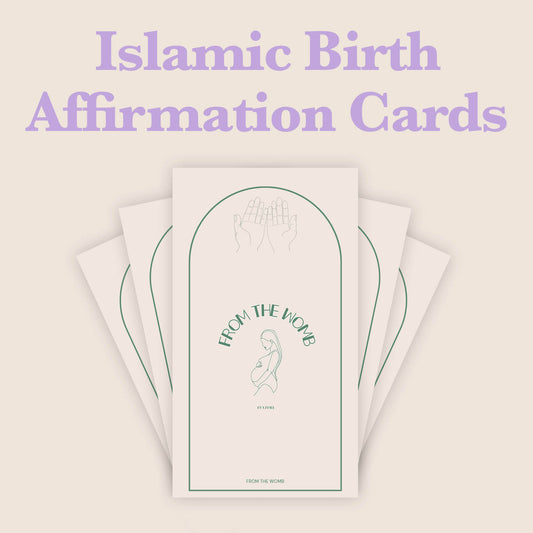 Islamic Birth Affirmation Cards